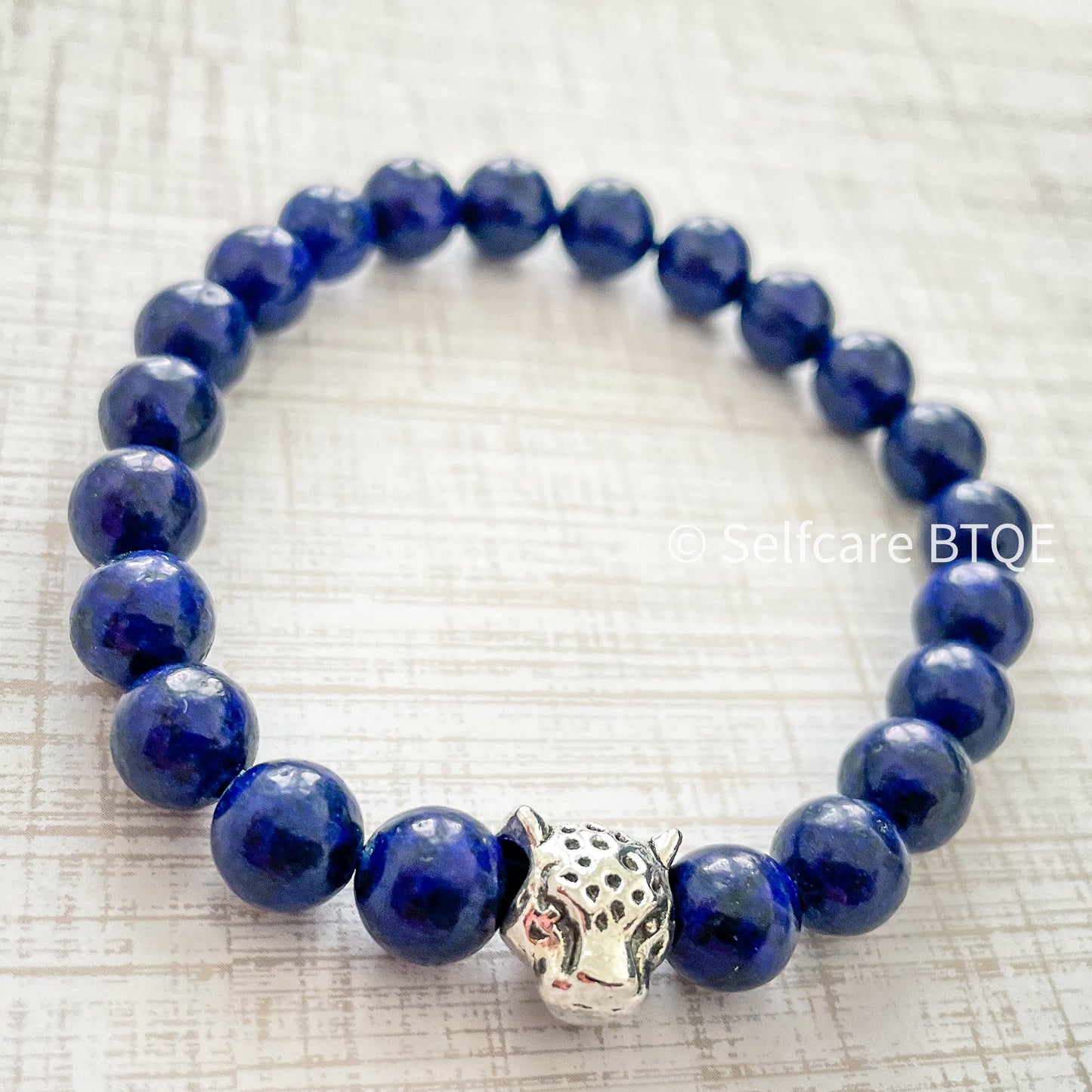 Lapis Lazuli Lion & Lioness Couples Bracelet