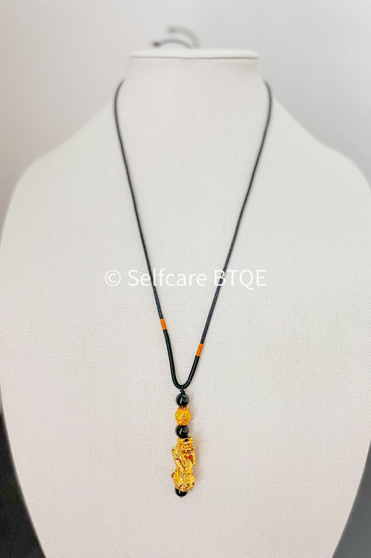 Feng Shui Hand Woven Rope Necklace Wealth Good Fortune