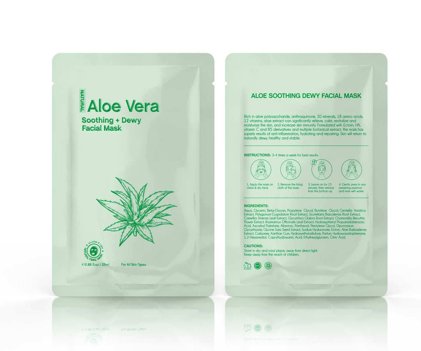 Aloe Soothing Hydrating Facial Sheet Mask