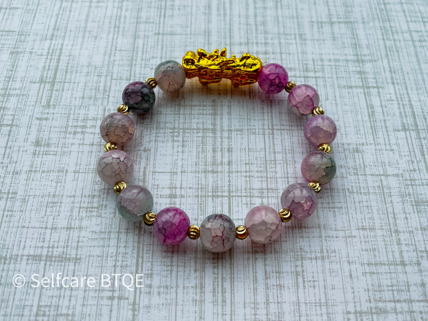 Agate Natural Stone Fengshui  Pixiu Bracelet