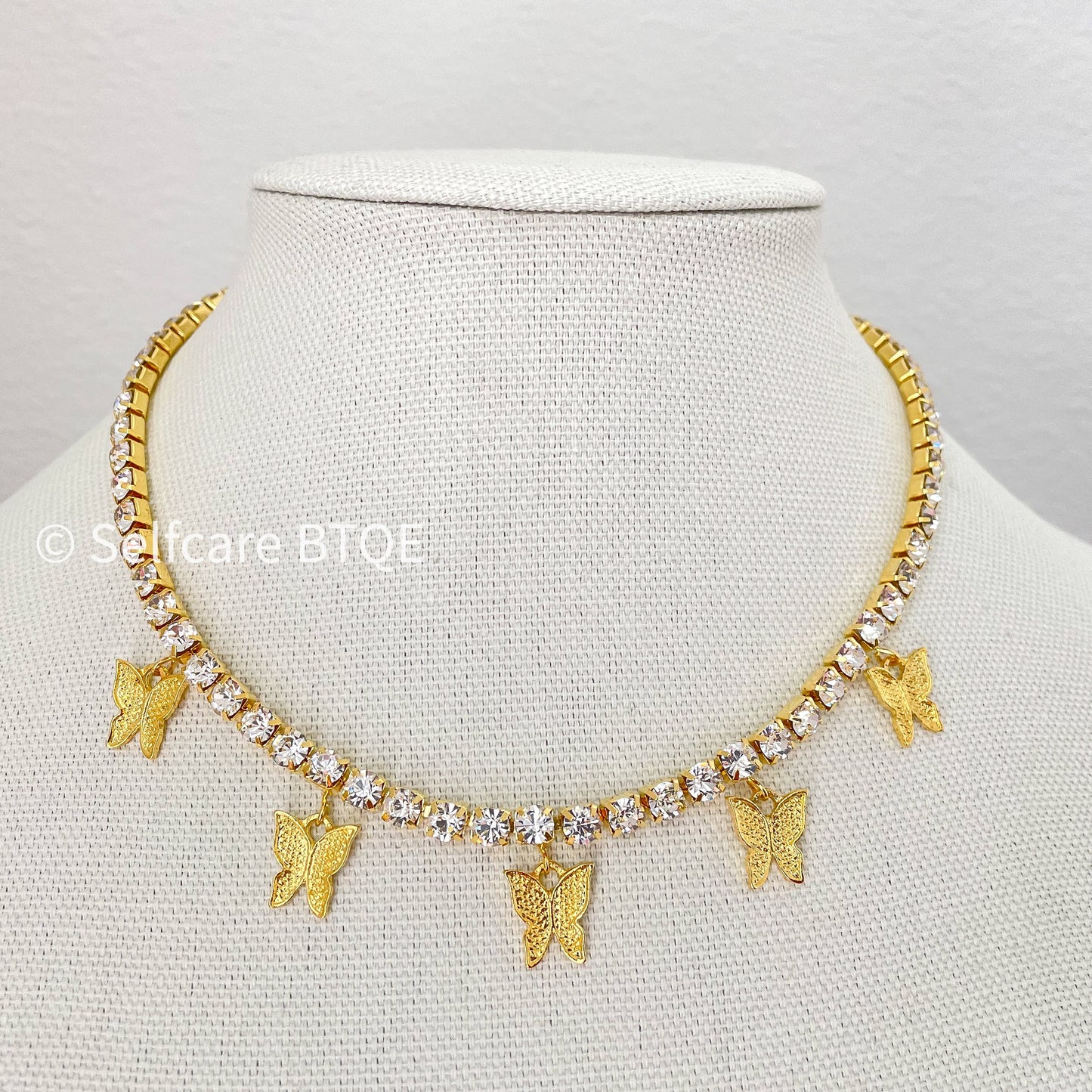 Butterfly Choker Necklace