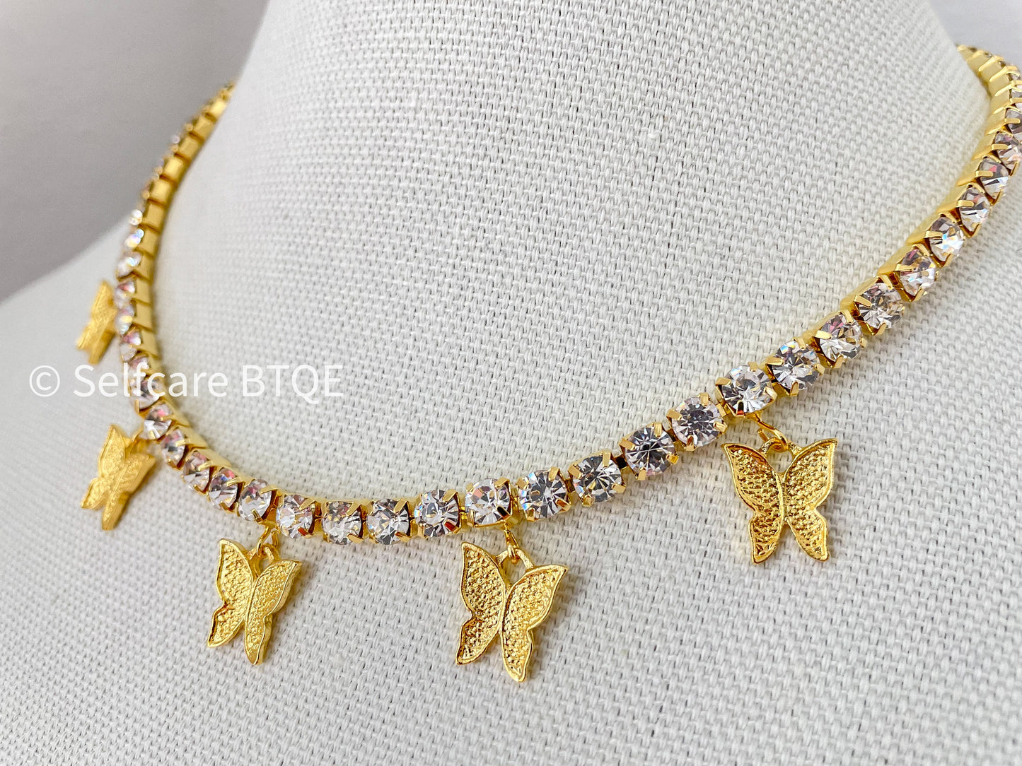 Butterfly Choker Necklace