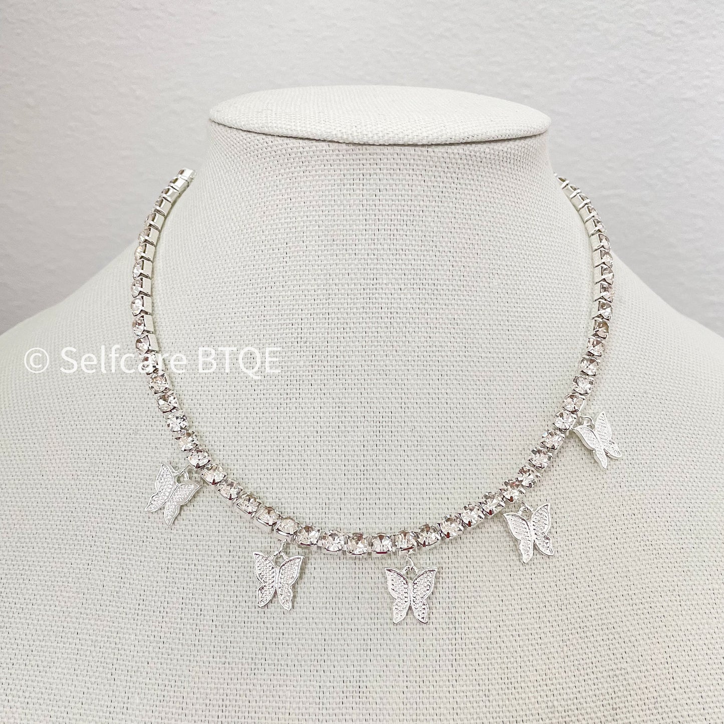 Butterfly Choker Necklace