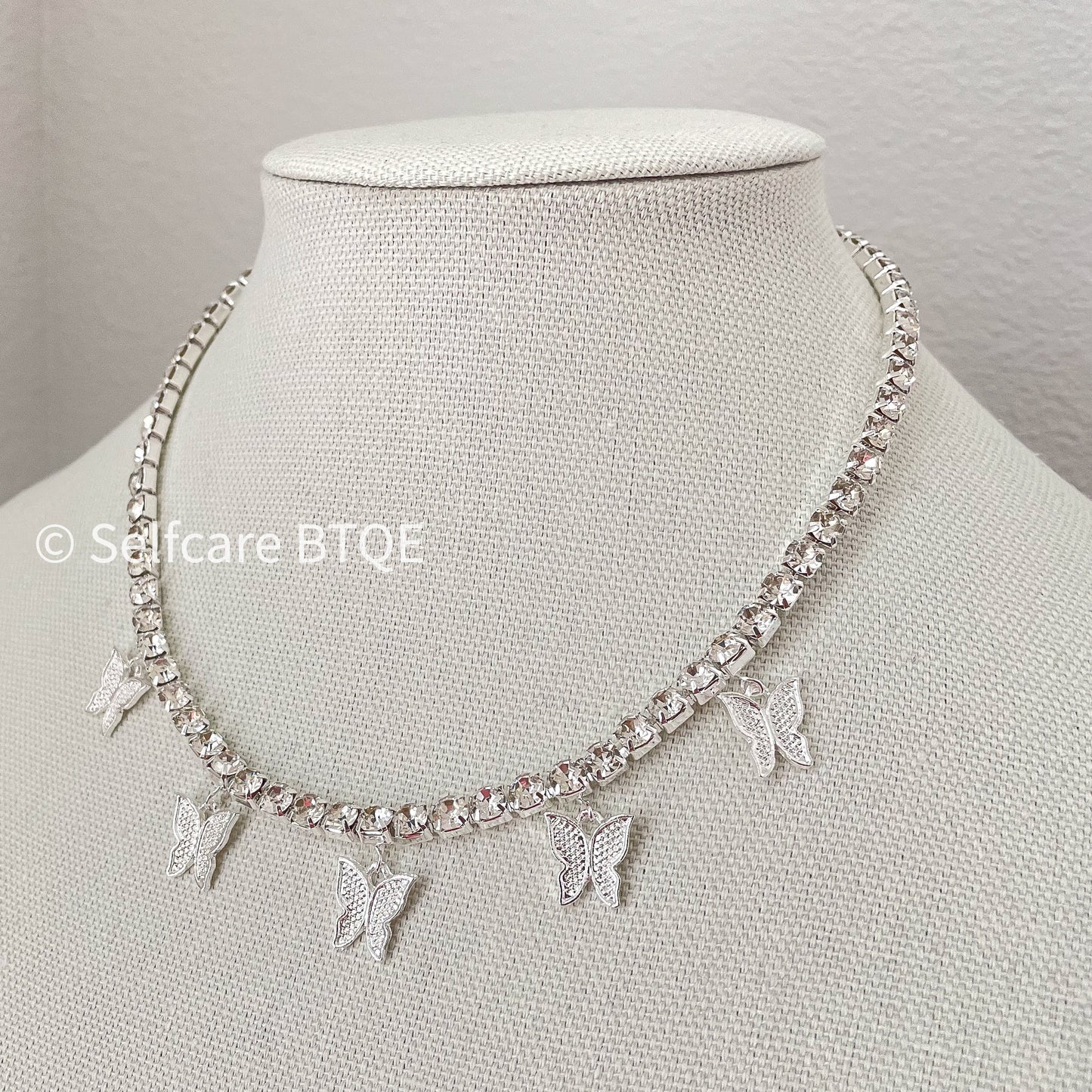 Butterfly Choker Necklace