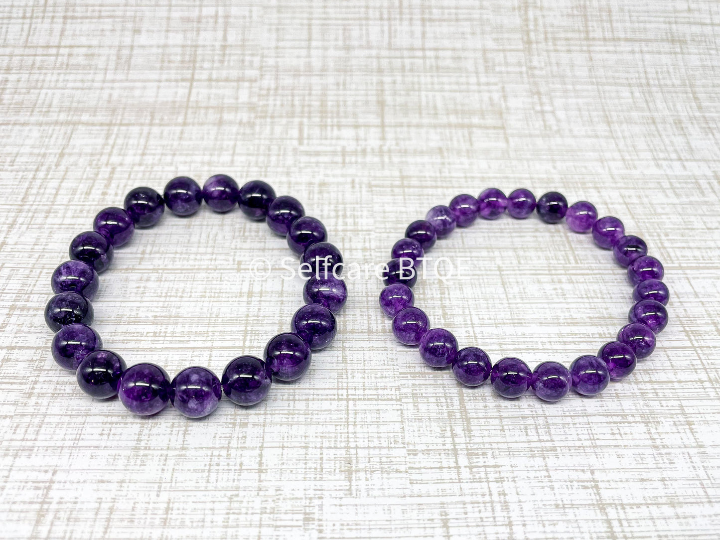 Amethyst Crystal Semi-Precious Stones Bracelet