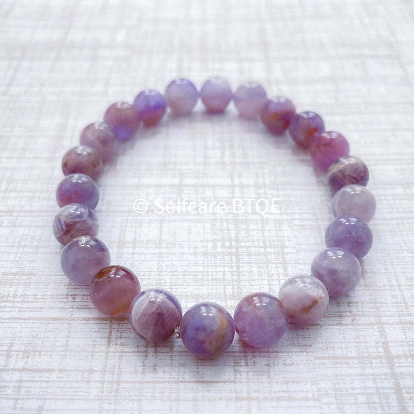Amethyst Serenity: Natural Lavender Quartz Clarity Bracelet