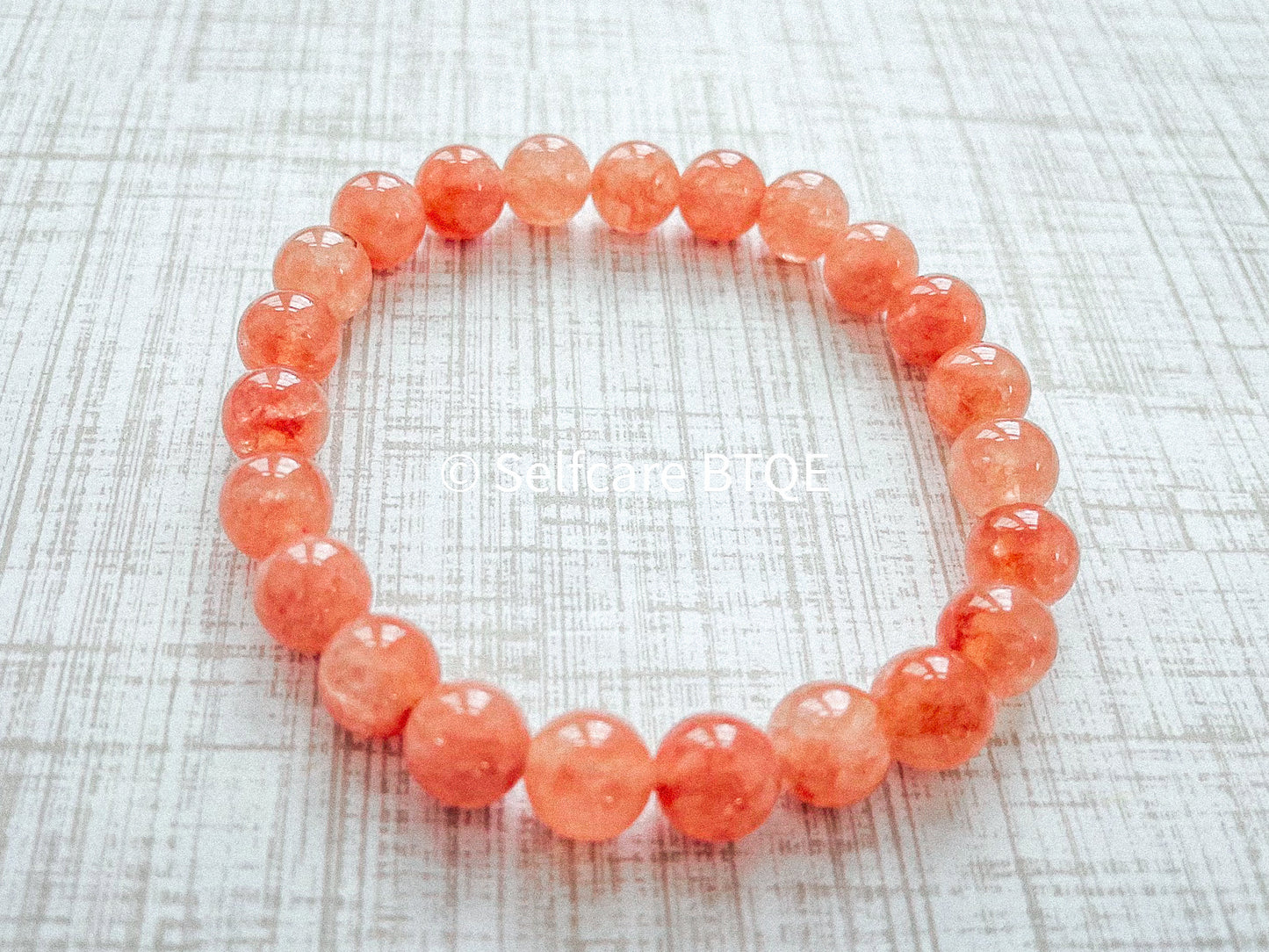 Solar Radiance: Natural Sunstone Energy Bracelet