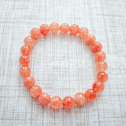 Solar Radiance: Natural Sunstone Energy Bracelet