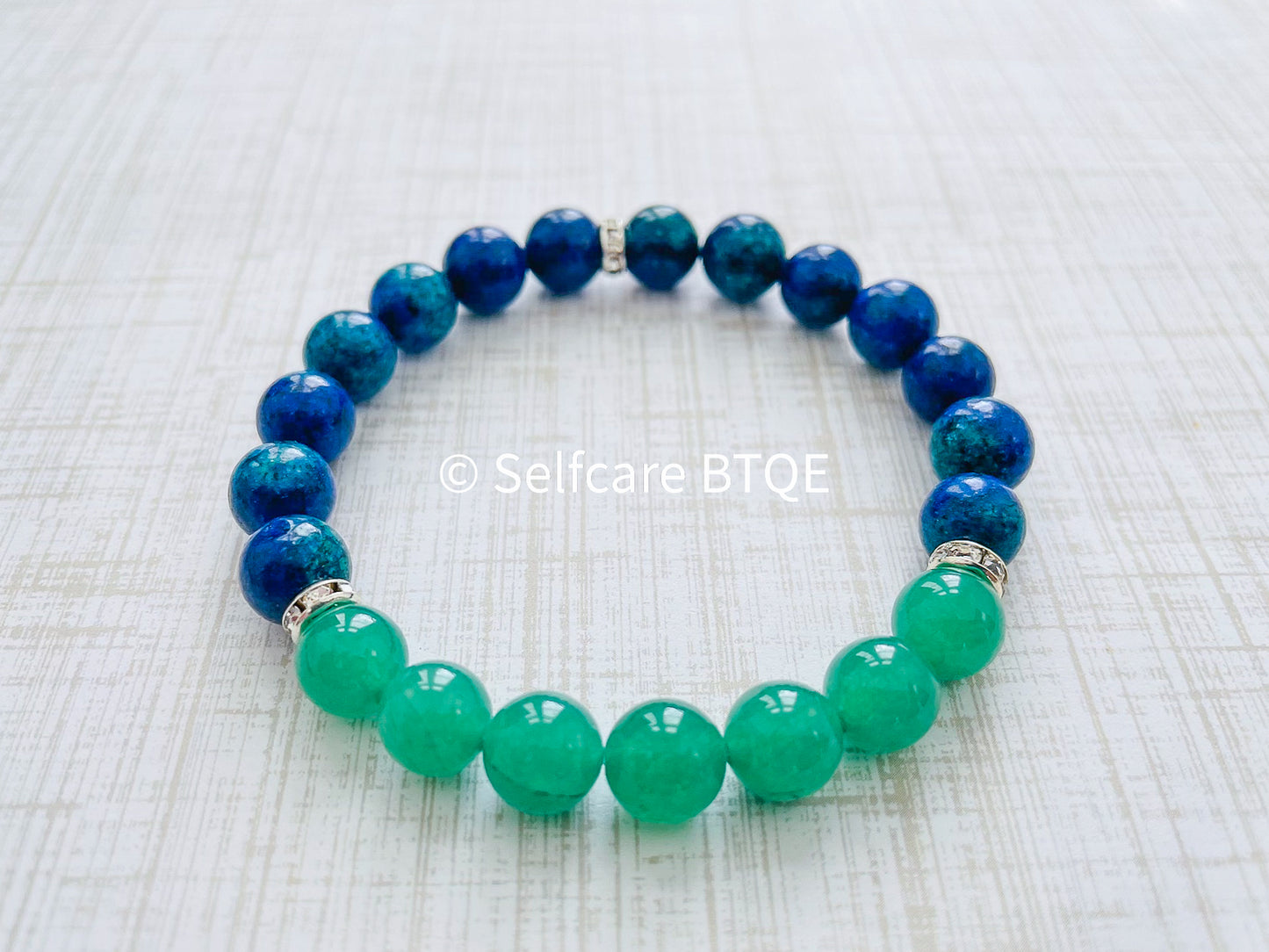 The Rebirth Reflection: Phoenix Turquoise & Green Aventurine Bracelet
