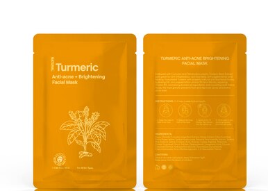 Turmeric Anti-Acne & Brightening Facial Sheet Mask