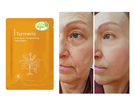 Turmeric Anti-Acne & Brightening Facial Sheet Mask